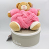 Doudou ours plume rose framboise KALOO