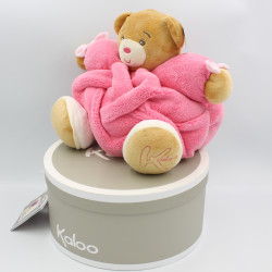 Doudou ours plume rose framboise KALOO