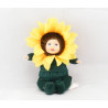 Poupée Métis Tournesol fleur ANNE GEDDES 18 cm 