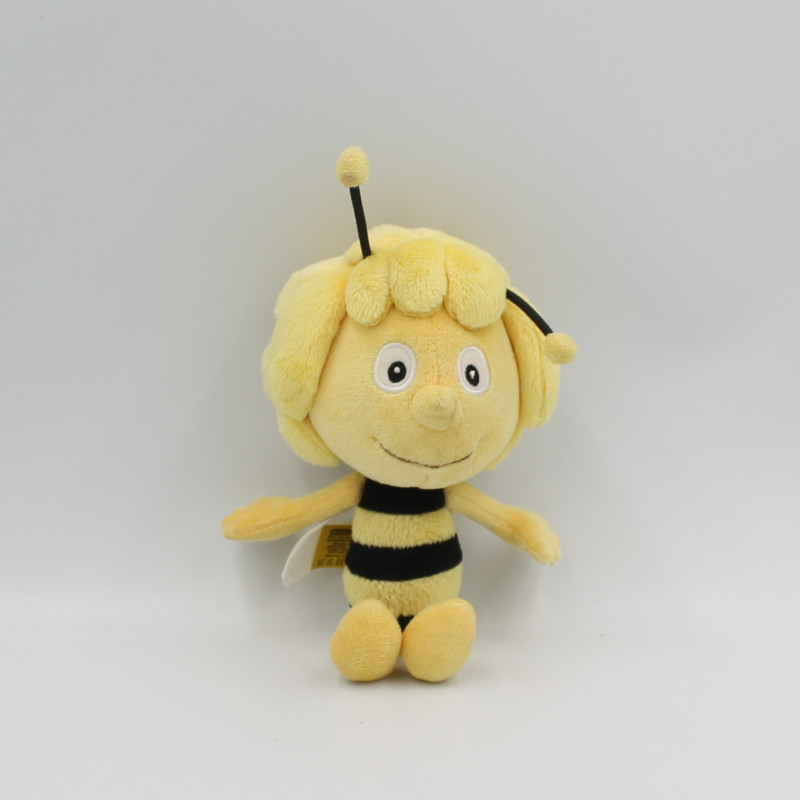 Doudou plat ours bleu blanc fusée SERGENT MAJOR