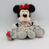 Doudou Minnie rouge gris balle cube DISNEY