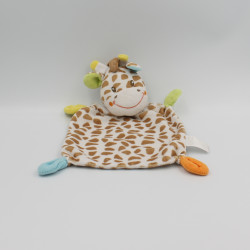 Doudou plat Girafe Nicotoy