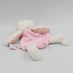 Doudou et compagnie plat chat ours blanc rose Les Gommettes