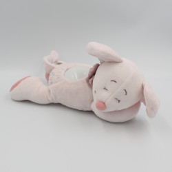 Doudou veilleuse souris rose étoiles Mia NOUKIE'S