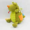 Doudou musical dragon vert Walter LILLIPUTIENS