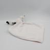 Doudou chien Idéfix mouchoir blanc rose pois Parc ASTERIX