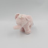 Petit Doudou éléphant rose TARTINE ET CHOCOLAT
