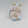 Mini Doudou coccinelle écru bleu ADERMA A-DERMA