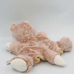 Doudou marionnette renard marron roux blanc TEX