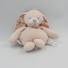 Doudou lapin rose oiseaux BOUT'CHOU BOUTCHOU