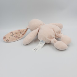 Doudou lapin rose oiseaux BOUT'CHOU BOUTCHOU