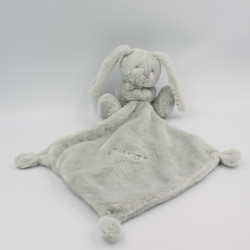 Doudou lapin gris blanc étoiles mouchoir Oscar SIMBA TOYS
