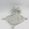 Doudou lapin gris blanc étoiles mouchoir Oscar SIMBA TOYS