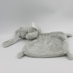 Doudou lapin gris blanc étoiles mouchoir Rose SIMBA TOYS
