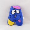 Doudou semi plat lettre A bleu LA BANQUE POSTALE
