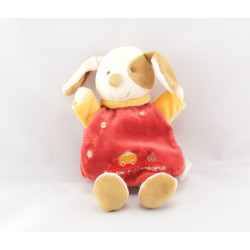 Doudou et compagnie plat Hugo chien rouge avec bébé 