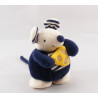 Doudou souris bleu marine Fromage PRISCILLA LARSEN 