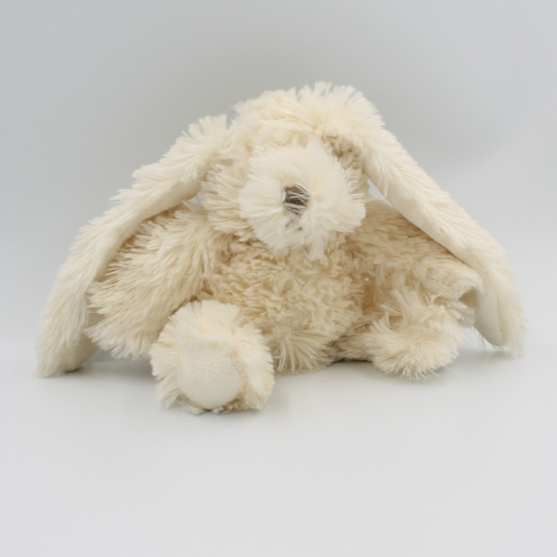 Peluche lapin blanc écru LOUISE MANSEN