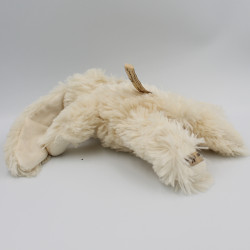Peluche lapin blanc écru LOUISE MANSEN