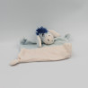 Doudou plat carré bleu rose Bourriquet DISNEY