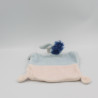 Doudou plat carré bleu rose Bourriquet DISNEY