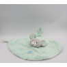 Doudou plat souris verte escargot feuilles GIPSY