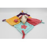 Doudou et compagnie plat souris violet rose bleu jaune Hawaï