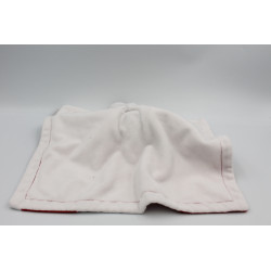 Doudou plat Minnie rouge blanc pois DISNEY BABY