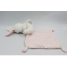 Doudou lapin blanc rose mouchoir Sweet Baby Dreams SIMBA TOYS KIABI