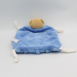 Doudou plat ours plume bleu Blue KALOO