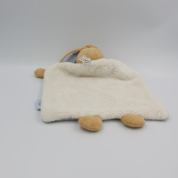 Doudou plat chat rose blanc couronne KIABI SIMBA TOYS