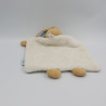 Doudou plat chat rose blanc couronne KIABI SIMBA TOYS