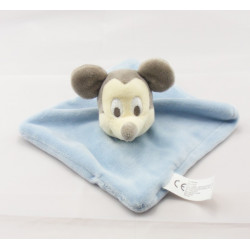 Doudou plat blanc souris MICKEY 