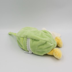 Doudou poussin vert coquille avec mouchoir BABY NAT