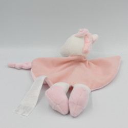 Doudou plat licorne rose arc en ciel TOM & KIDDY TOMKIDS