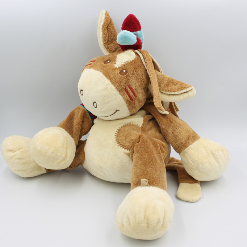 NOUKIE'S DOUDOU CHEVAL KAYA 25 cm SOS