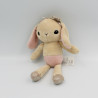 Doudou lapin beige rose H ET M H.M H&M