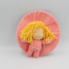 Peluche poupée rose de Chapi Chapo MARIE LEBLON