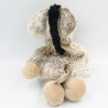Peluche micro-ondable bouillotte ane cheval marron WARMIES