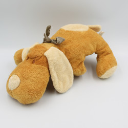 Doudou peluche chien beige marron MAXITA