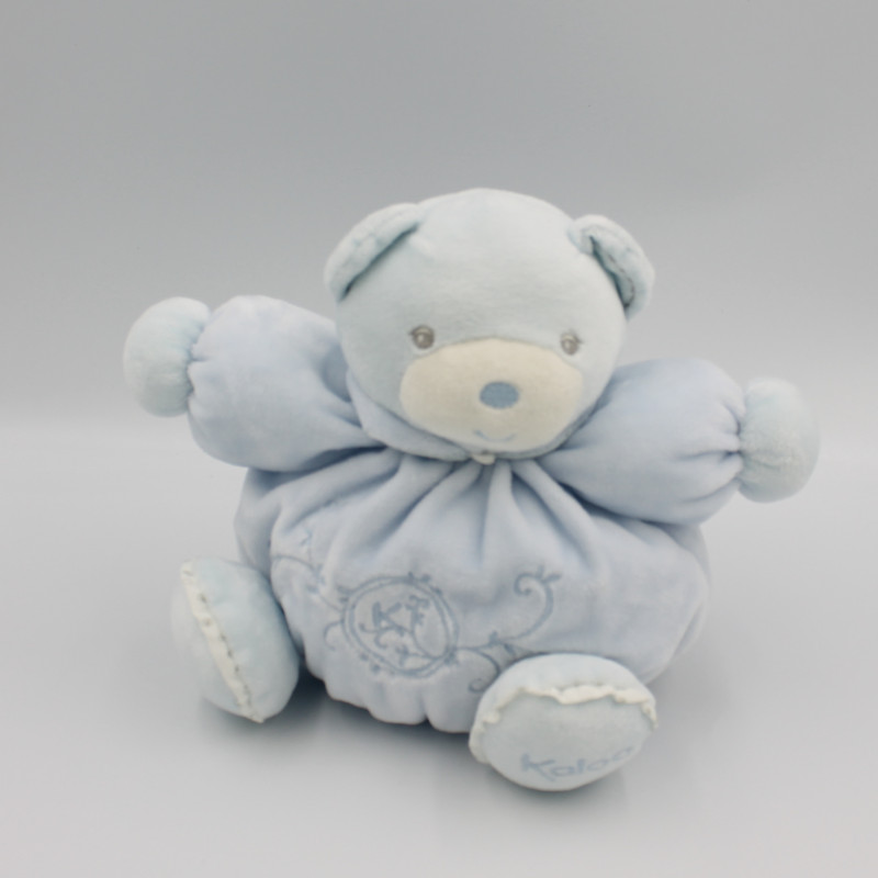 Doudou ours bleu PERLE KALOO