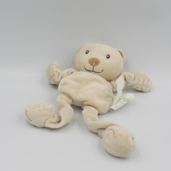 Doudou plat ours beige KIMBALOO LA HALLE