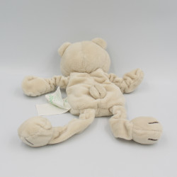 Doudou plat ours beige KIMBALOO LA HALLE