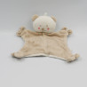 Doudou plat ours cocard beige SIPLEC