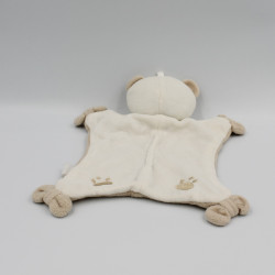Doudou plat ours cocard beige SIPLEC