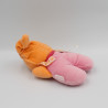 Doudou hochet lutin poupée rose orange rouge COROLLE