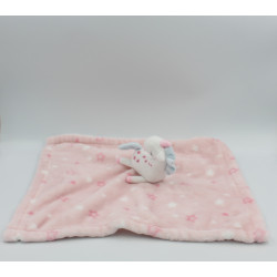 Doudou plat couverture rose licorne PRIMARK