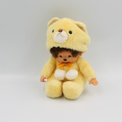 Peluche Kiki déguisé en ours jaune AJENA SEKIGUCHI 1974