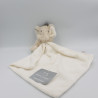Doudou éléphant blanc beige mouchoir EARLY DAYS PRIMARK