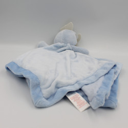 Doudou plat hippopotame bleu Hector EARLY DAYS PRIMARK